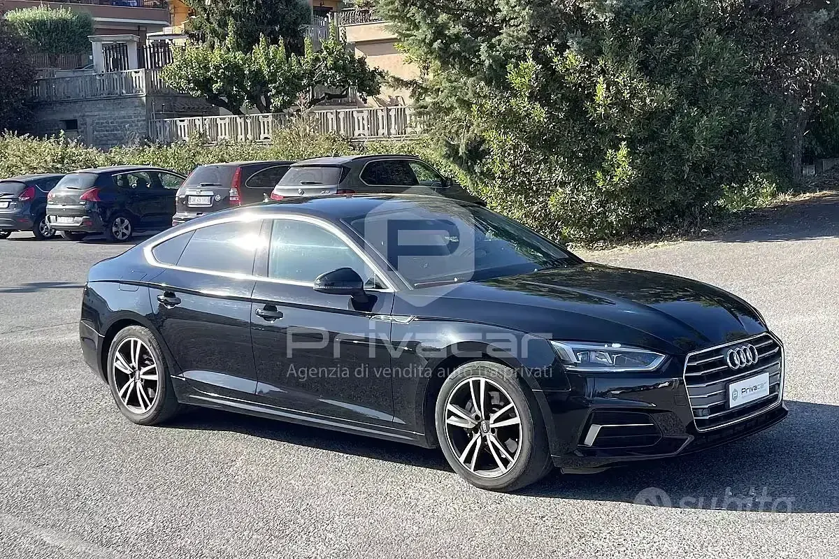 Usata Audi A5 Sport 190 CV (139 kW) 2018 Nero Coupé
