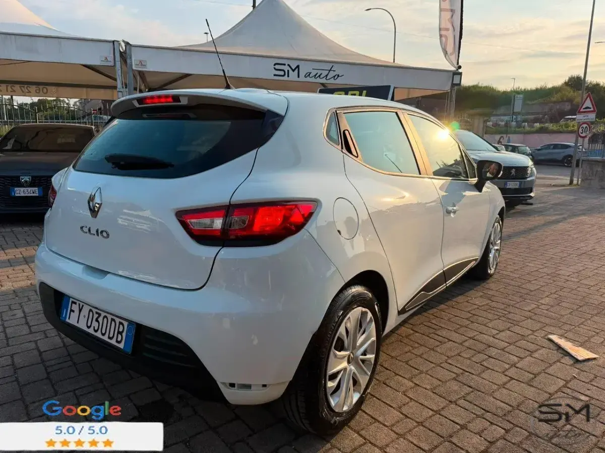 Usata Renault Clio V Life 89 CV (65 kW) 2019 Bianco Berlina