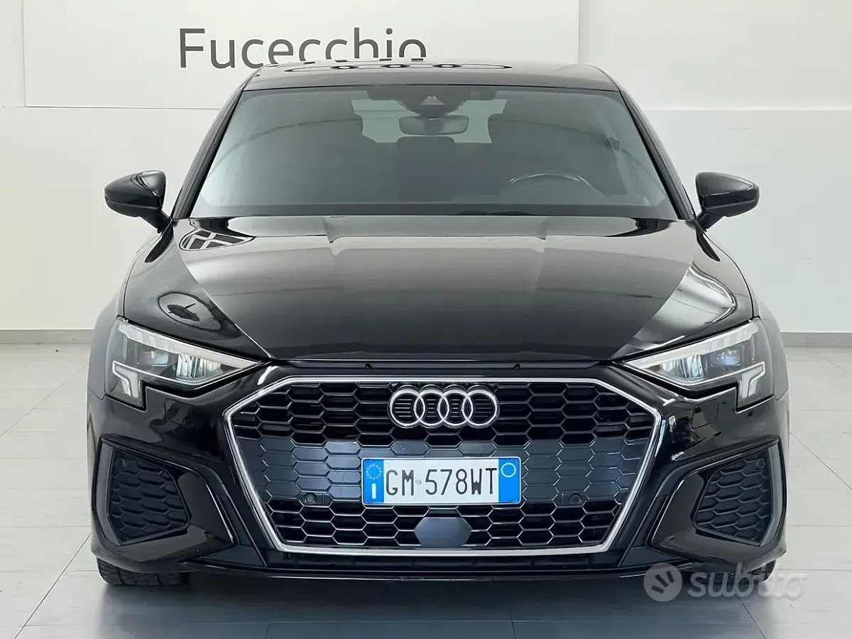 Usata Audi A3 S-Line 150 CV (110 kW) 2022 Nero Berlina