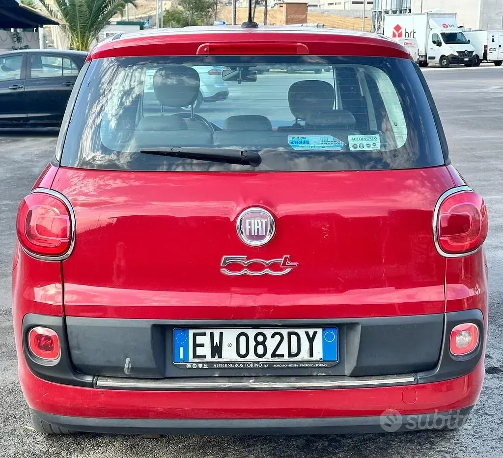Usata Fiat 500L 105 CV (77 kW) 2014 Rosso Monovolume