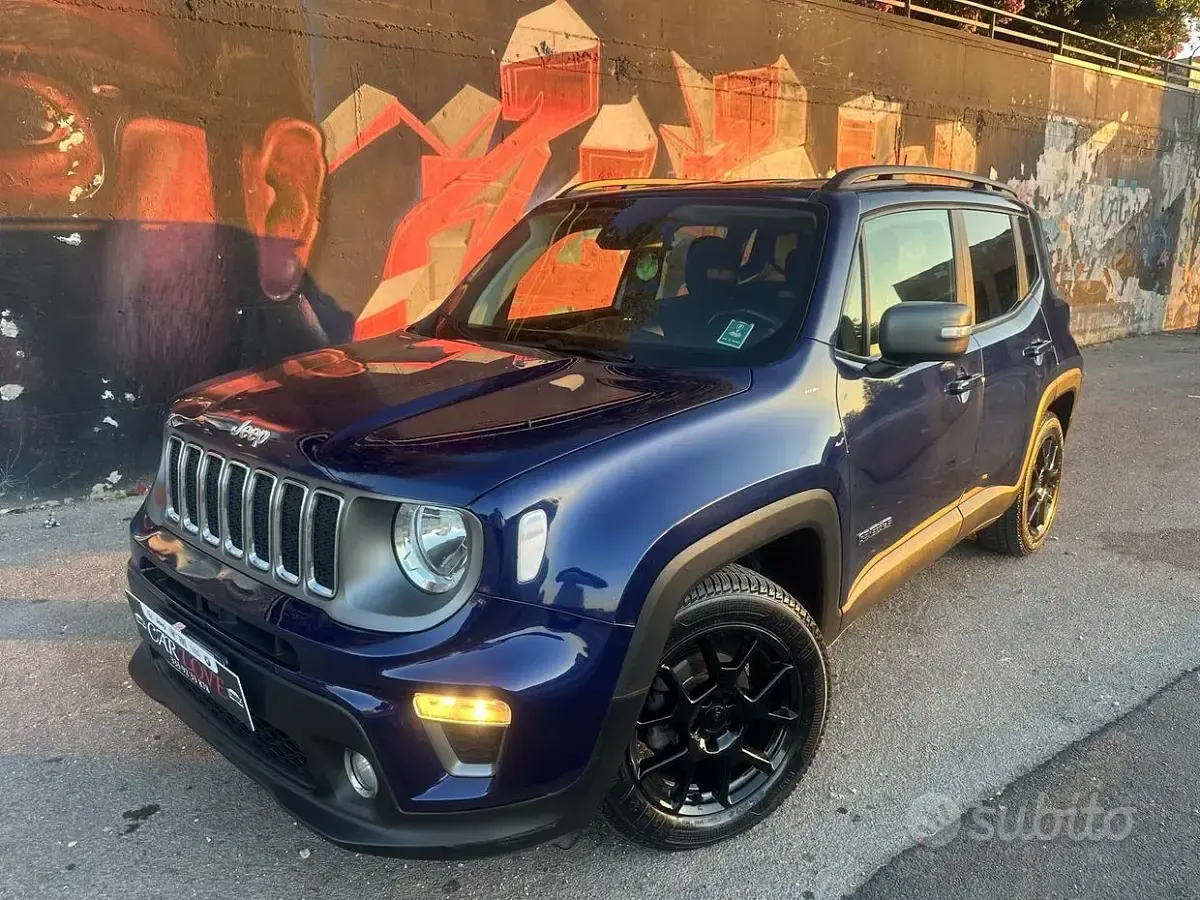Usata Jeep Renegade Limited 120 CV (88 kW) 2020 Bluazzurro SUV
