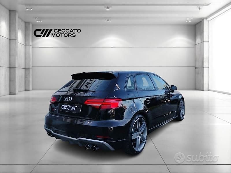 Usata Audi S3 300 CV (220 kW) 2019 Nero Berlina