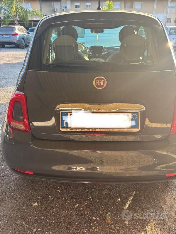 Grigio Usata 2018 Fiat 500 Due volumi | 7000 € (Super prezzo) - Immagine 1/4