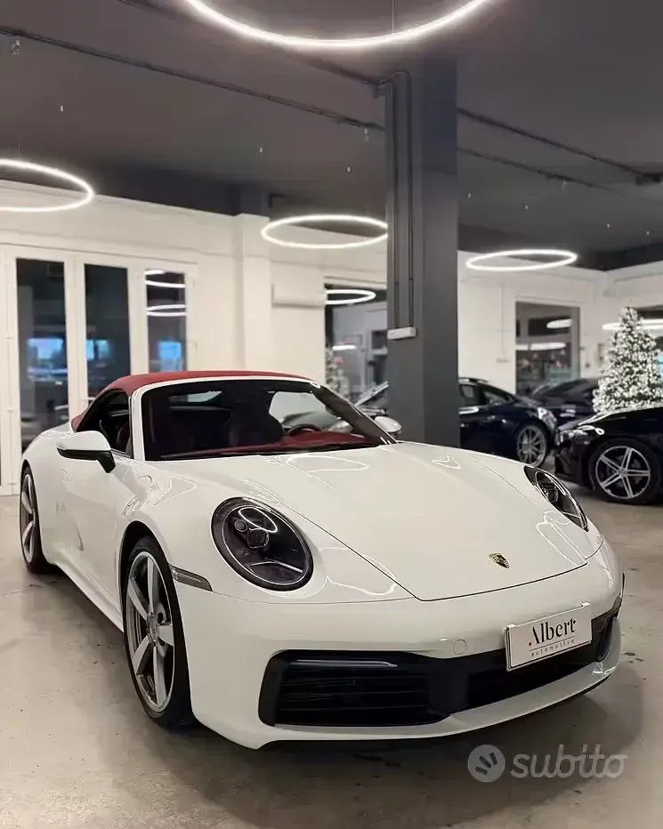 Usata Porsche 911 Carrera Cabriolet 385 CV (283 kW) 2020 Bianco Cabrio