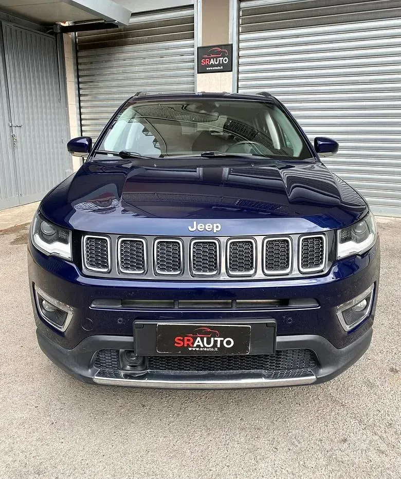 Usata Jeep Compass Limited 140 CV (102 kW) 2018 Blu SUV