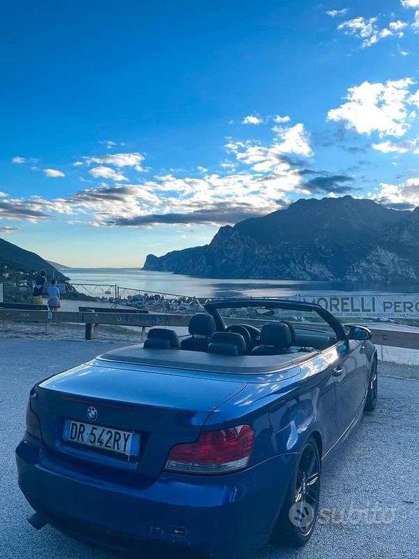 Usata BMW 120 Cabriolet 2008 Blu Cabrio