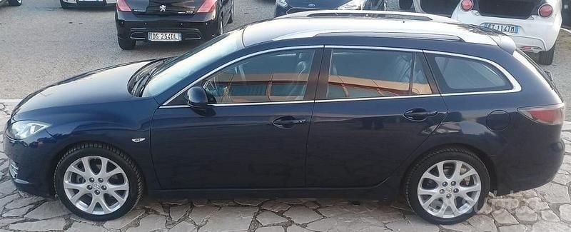 Usata Mazda 6 Luxury 140 CV (102 kW) 2009 Blu Station wagon