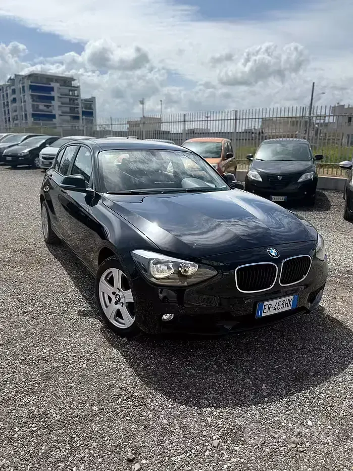 Usata BMW 116 Efficient Dynamics 116 CV (85 kW) 2013 Nero Utilitaria