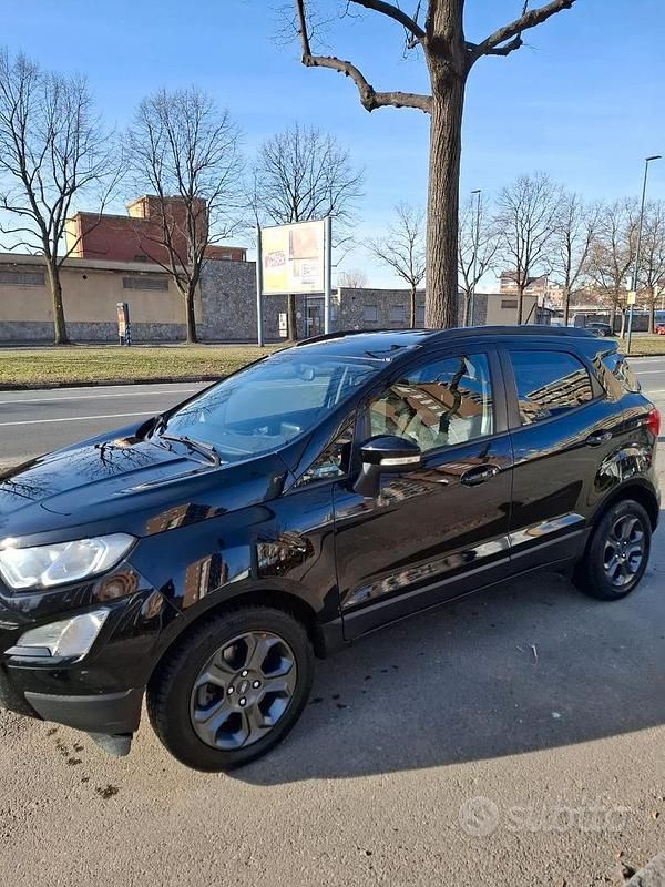 Usata Ford Ecosport 125 CV (91 kW) 2018 Nero SUV