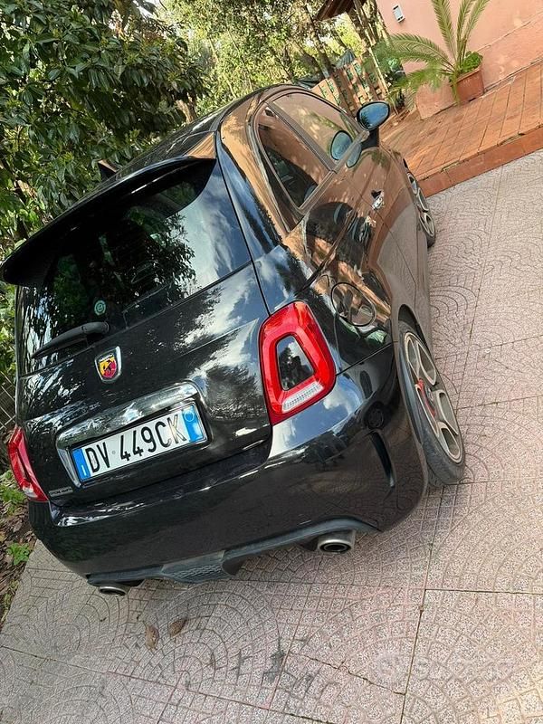 Usata Abarth 500 2008 Nero Utilitaria