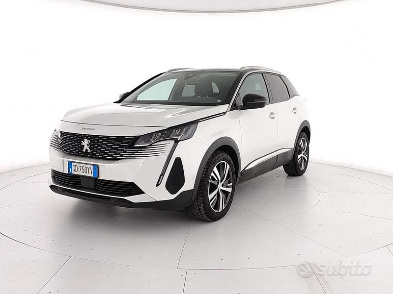 Usata Peugeot 3008 Allure 131 CV (96 kW) 2021 Bianco SUV