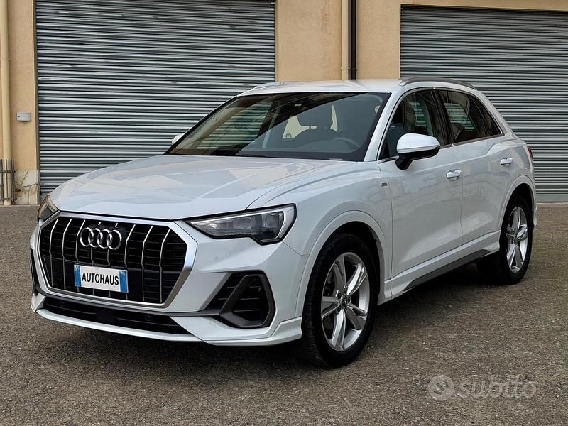 Usata Audi Q3 S-Line 149 CV (109 kW) 2019 Bianco SUV