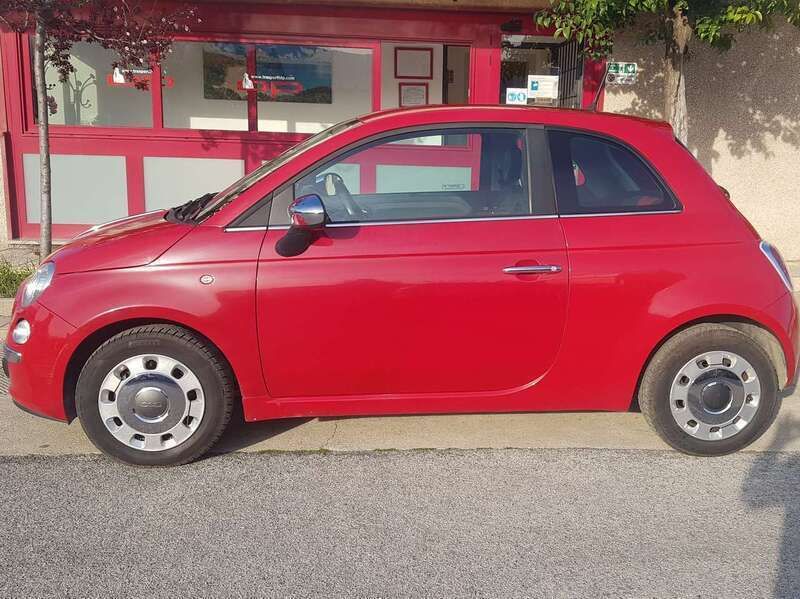 Usata Fiat 500 Pop 69 CV (50 kW) 2014 Rosso Utilitaria