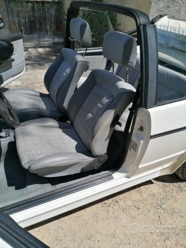 Usata VW Golf Cabriolet 1991 Bianco Cabrio