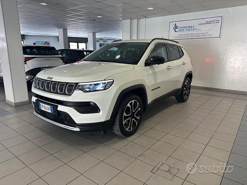Usata Jeep Compass Limited 131 CV (96 kW) 2023 Bianco metallizzato SUV