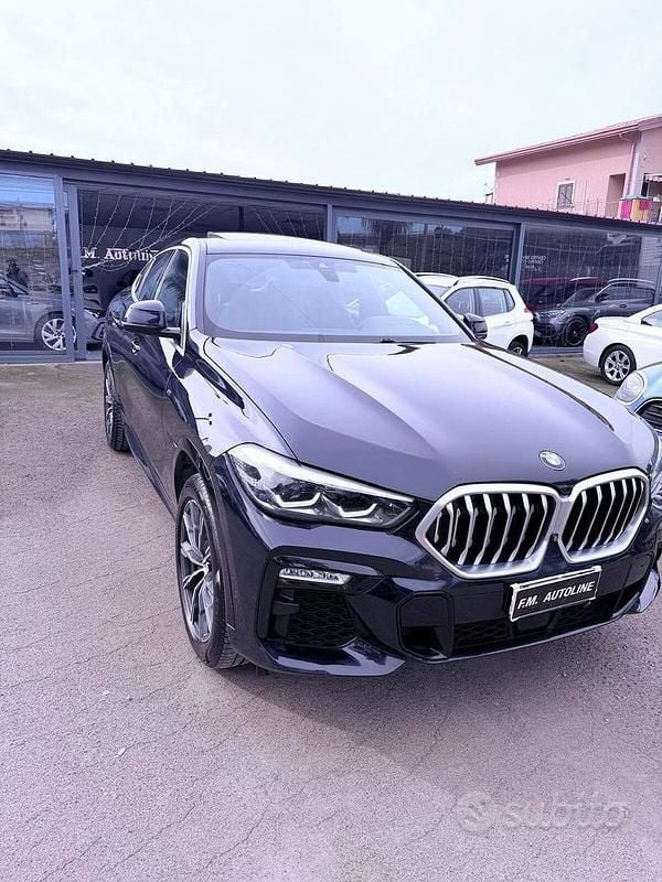 Usata BMW X6 M Sport 2020 Blu SUV