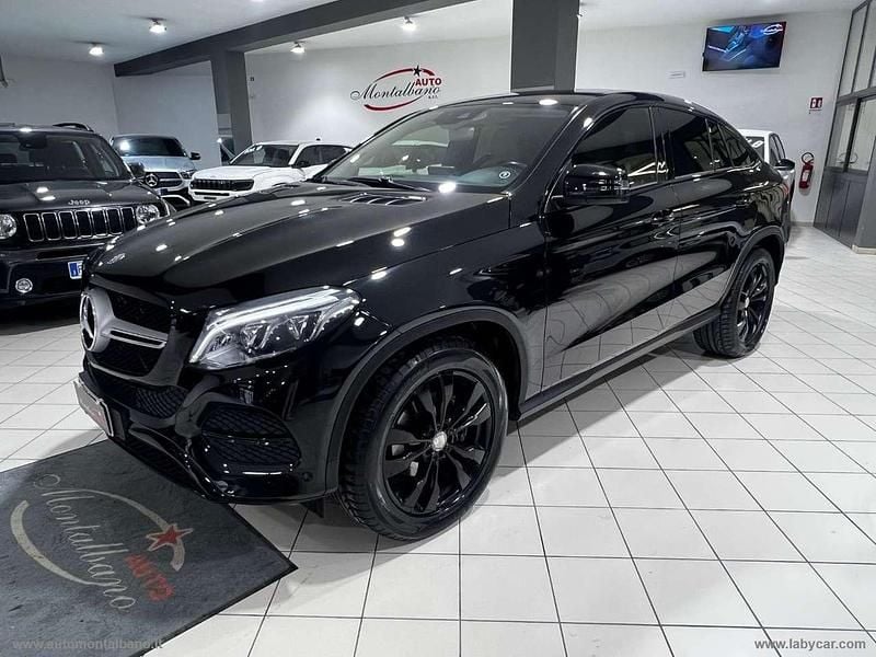 Usata Mercedes GLE350 Premium Plus 258 CV (189 kW) 2016 Nero Coupé