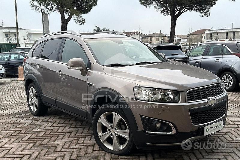 Usata Chevrolet Captiva LTZ 184 CV (135 kW) 2014 Marrone SUV