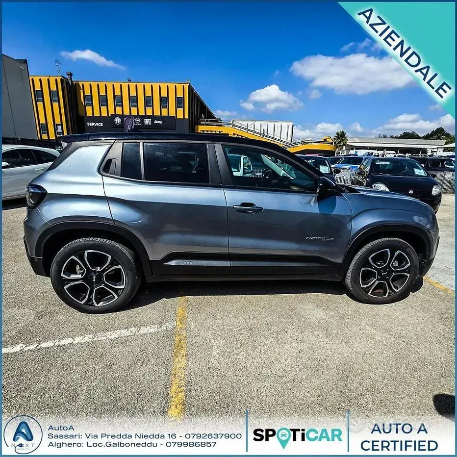 Usata Jeep Avenger EV Summit 61 kW (84 CV) 2023 Grigio SUV