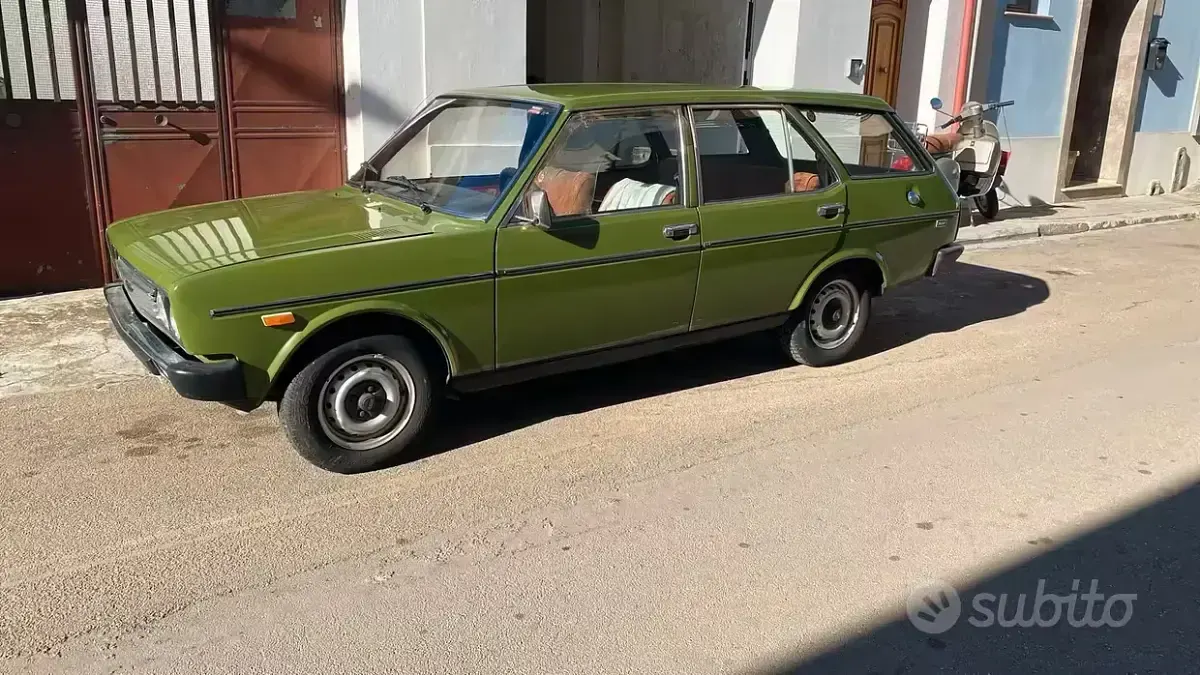 Usata Fiat 131 Wagon 1970 Verde Station wagon