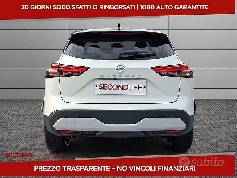 Usata Nissan Qashqai N-Connecta 140 CV (102 kW) 2021 Bianco SUV