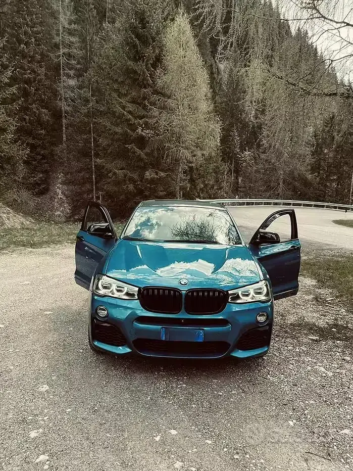 Usata BMW X4 M Sport 360 CV (264 kW) 2016 Bluazzurro SUV