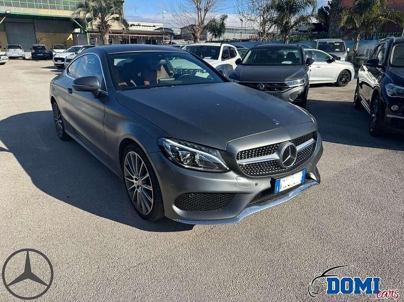 Usata Mercedes C220 170 CV (125 kW) 2017 Satinato Coupé