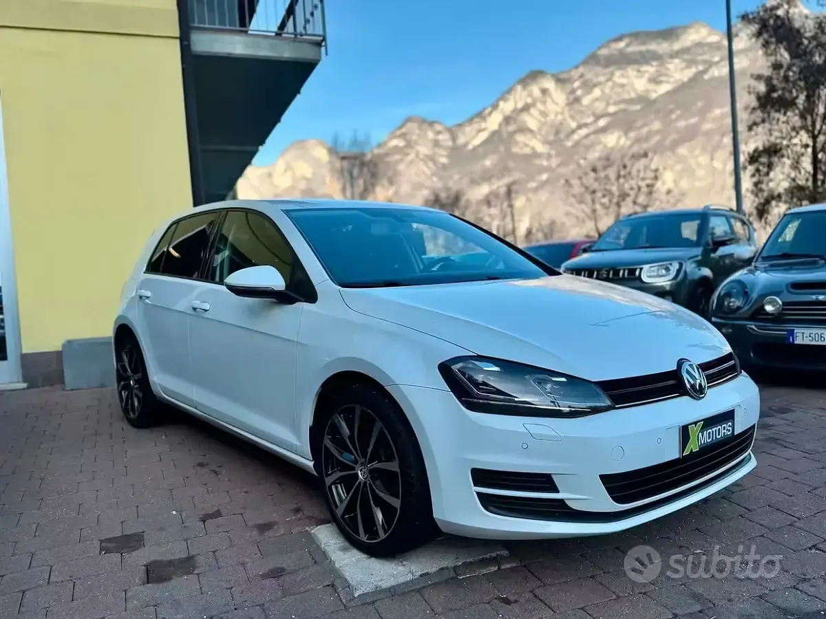 Usata VW Golf VII Highline 150 CV (110 kW) 2014 Bianco Berlina