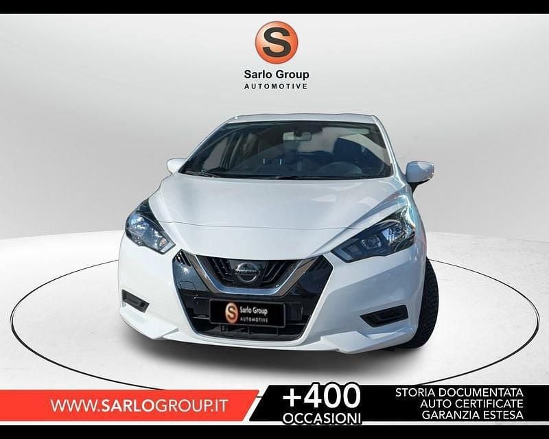 Usata Nissan Micra Acenta 92 CV (67 kW) 2021 Bianco Utilitaria
