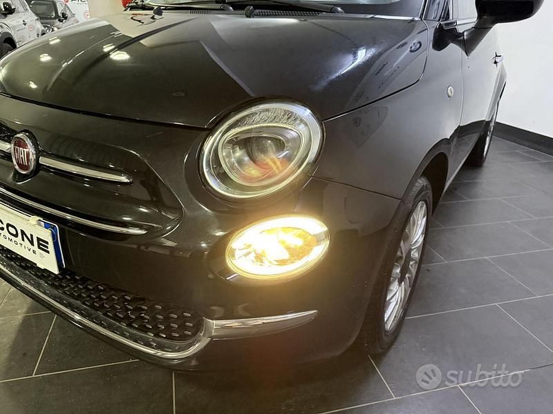 Usata Fiat 500C Lounge 69 CV (50 kW) 2017 Nero Cabrio