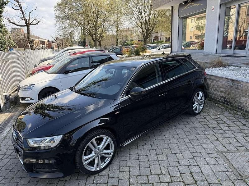 Usata Audi A3 Sport 116 CV (85 kW) 2019 Nero Berlina
