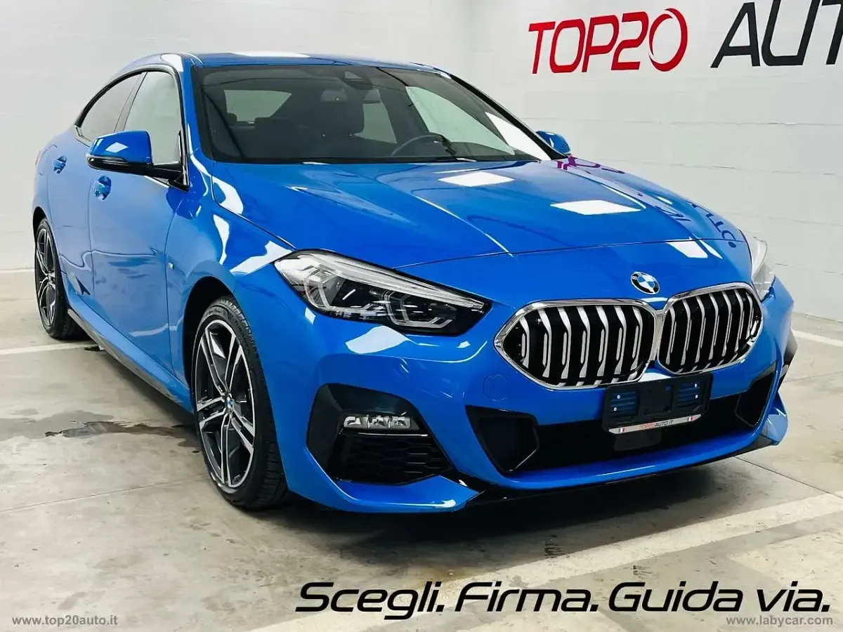 Usata BMW 218 Gran Coupé M Sport 136 CV (100 kW) 2022 Blu/azzurro Coupé