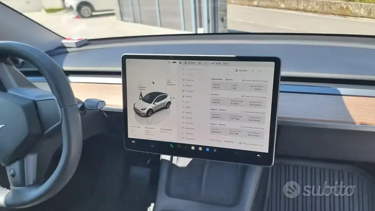 Usata Tesla Model Y 114 kW (155 CV) 2024 Bianco SUV