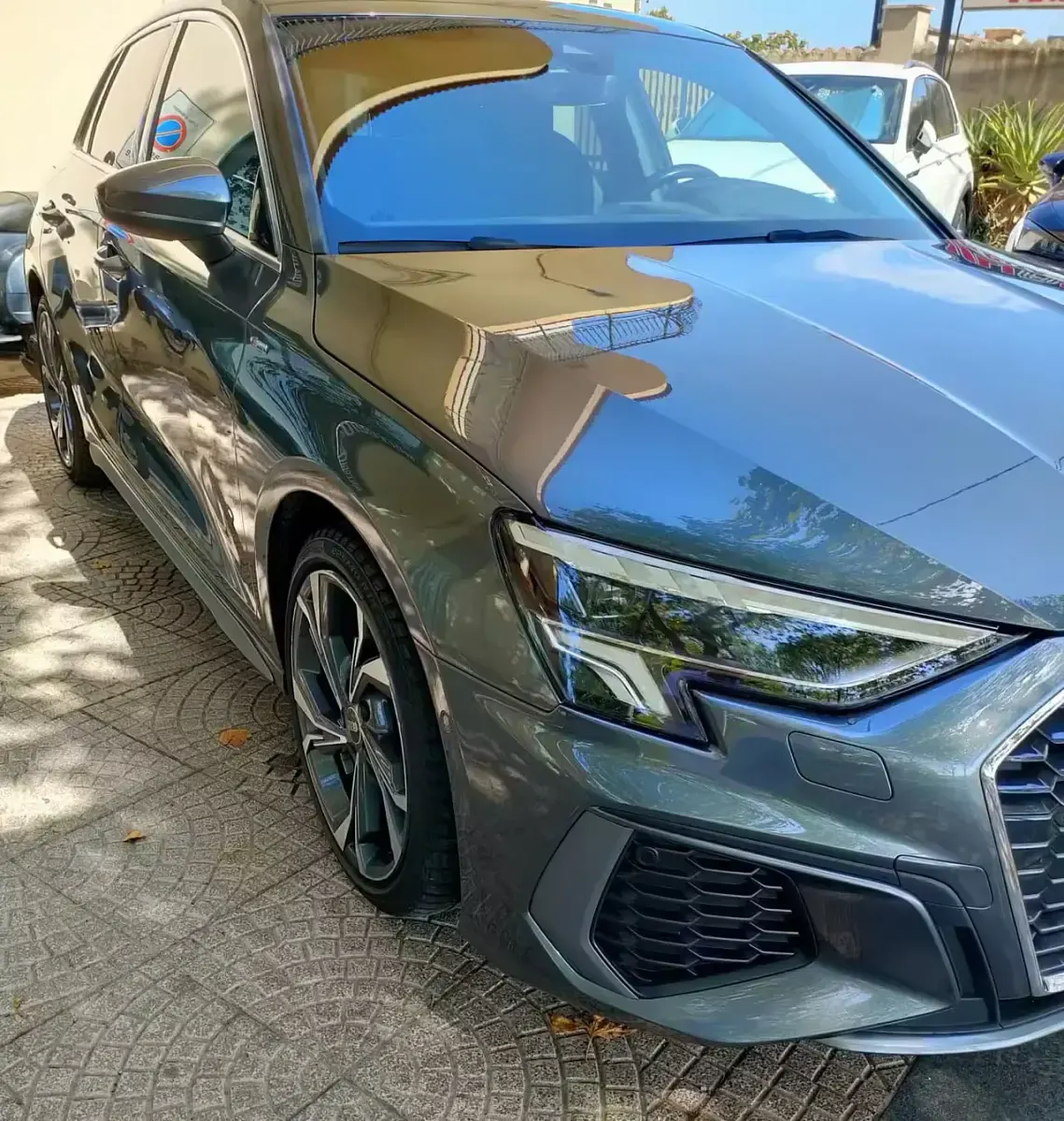 Usata Audi A3 S-Line 116 CV (85 kW) 2023 Grigio Berlina