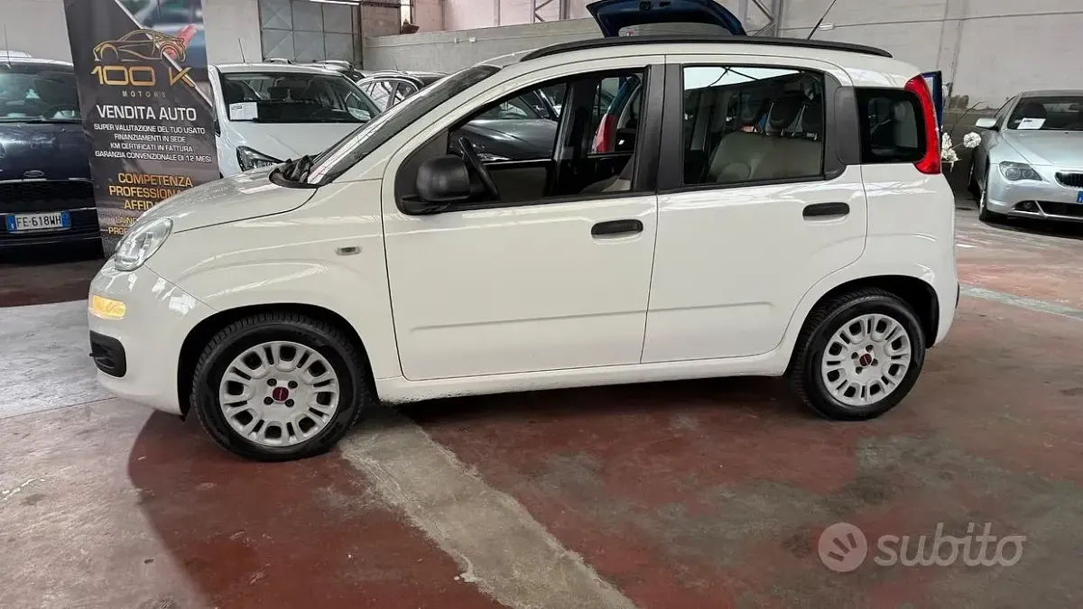 Usata Fiat Panda Lounge 75 CV (55 kW) 2014 Bianco Utilitaria