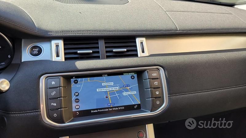 Usata Land Rover Range Rover evoque 2018 Blu SUV