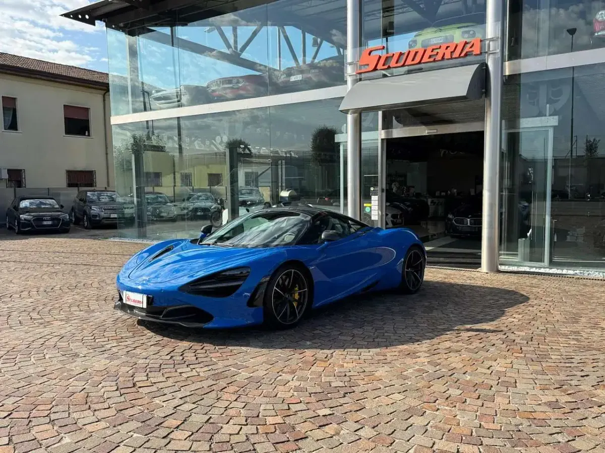 Usata McLaren 720S 721 CV (530 kW) 2021 Blu Coupé