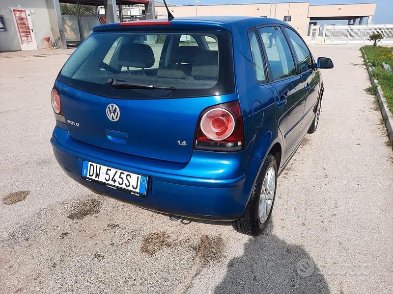 Usata VW Polo 2009 Blu Utilitaria