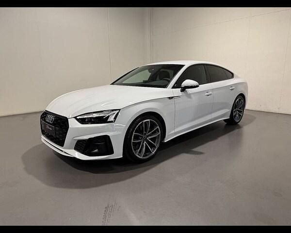 Usata Audi A5 Sportback S-Line 163 CV (119 kW) 2024 Bianco ghiaccio metallizzato Utilitaria