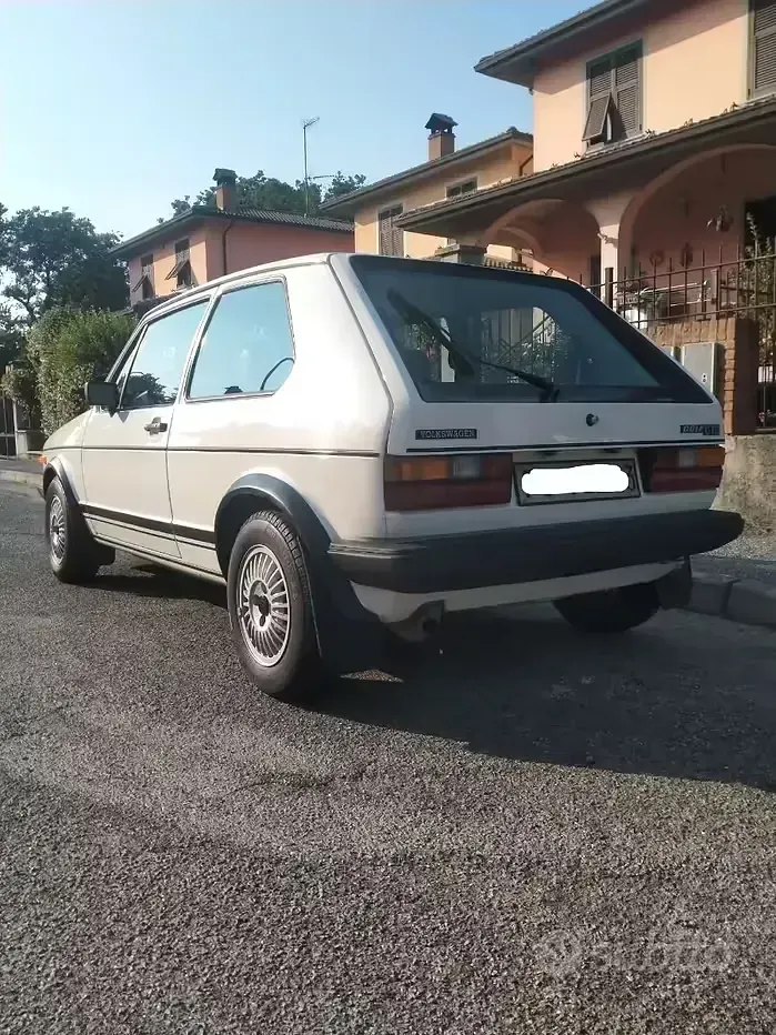 Usata VW Golf I GTD 70 CV (51 kW) 1982 Bianco Utilitaria