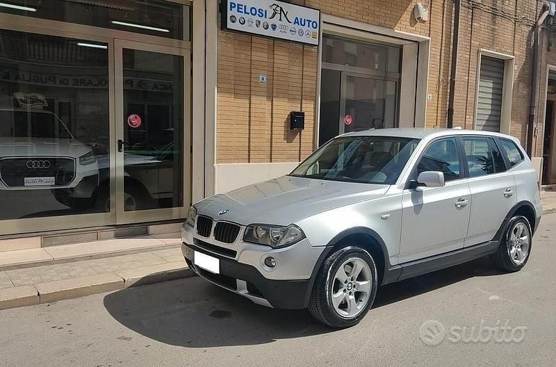 Grigio Usata 2009 BMW X3 SUV | 5999 € (Buon prezzo) - Immagine 1/4