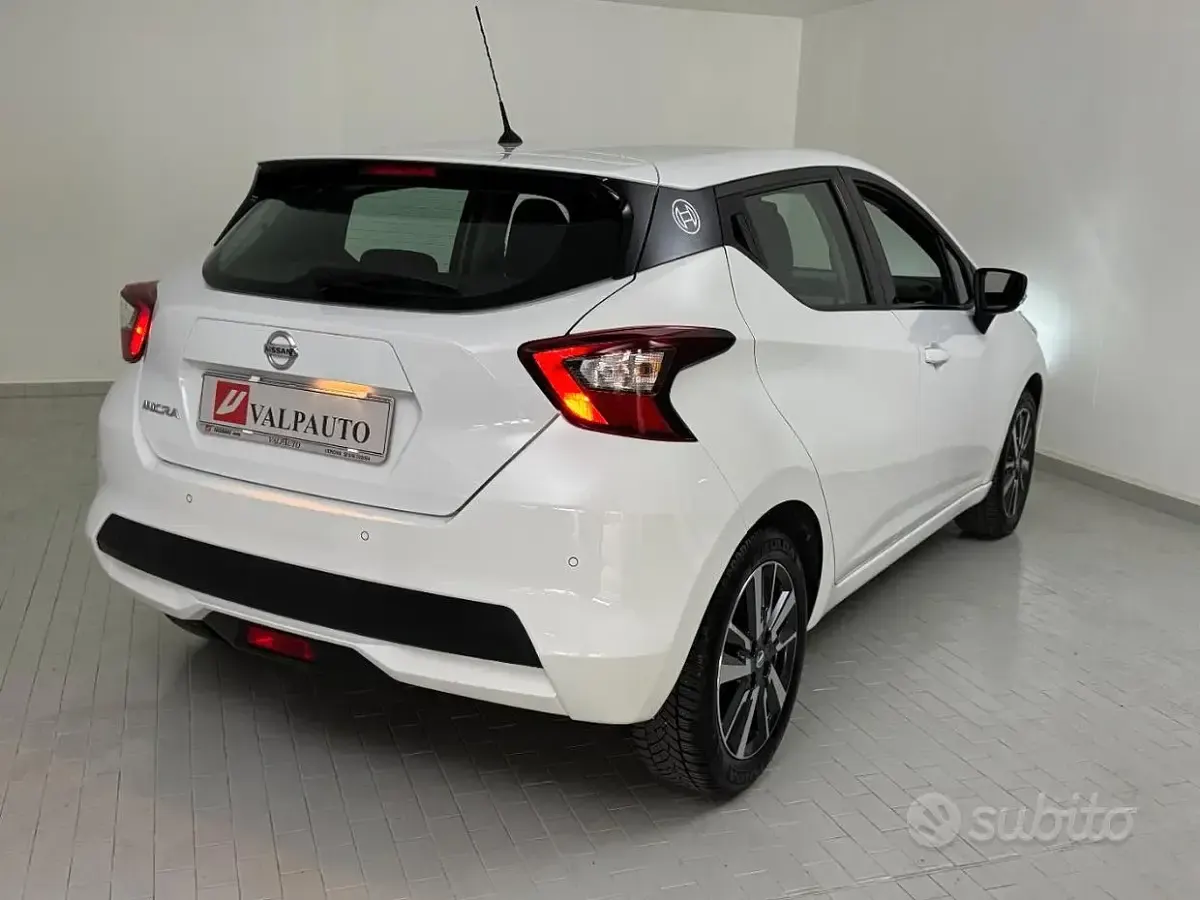 Usata Nissan Micra Acenta 71 CV (52 kW) 2017 Bianco Utilitaria