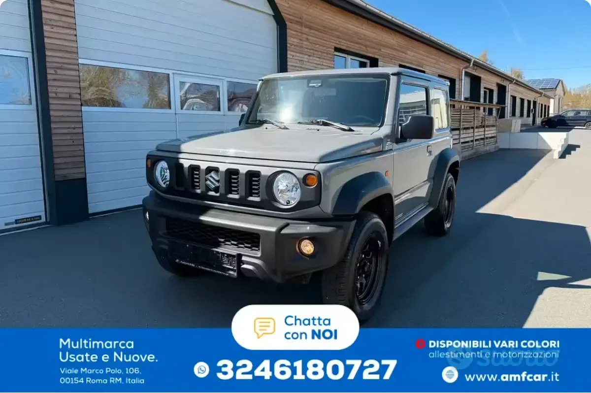 Usata Suzuki Jimny Comfort 102 CV (75 kW) 2018 Grigio SUV
