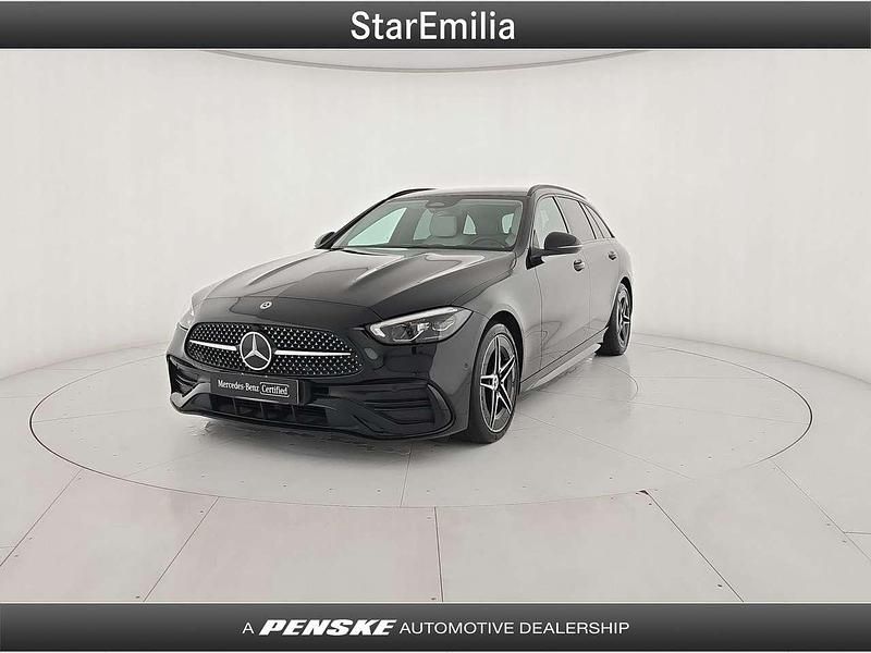 Nero Usata 2022 Mercedes C220 Premium Station wagon | 34.900 € (Buon prezzo) - Immagine 1/4