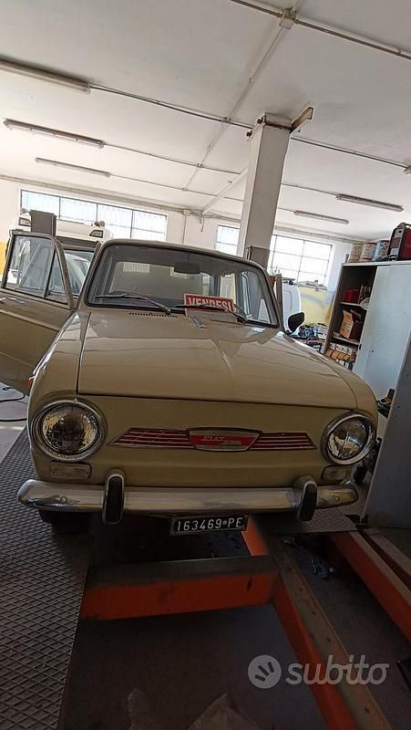Usata Fiat 850 1960 Bianco Berlina