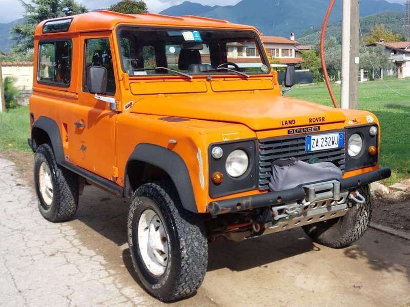 Arancione Usata 1996 Land Rover Defender SUV | 15.000 € - Immagine 1/4