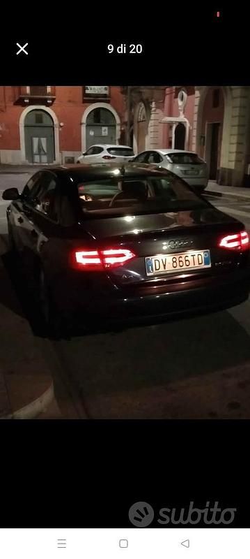 Nero Usata 2008 Audi A4 Ambiente Tre volumi | 5000 € (Buon prezzo) - Immagine 1/4