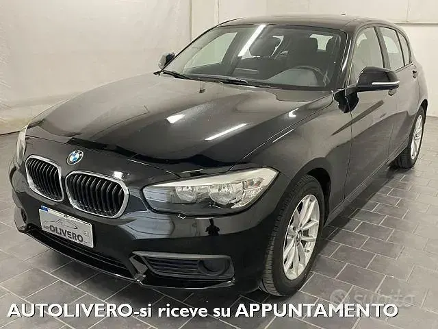 Usata BMW 118 Advantage 136 CV (100 kW) 2018 Nero Utilitaria