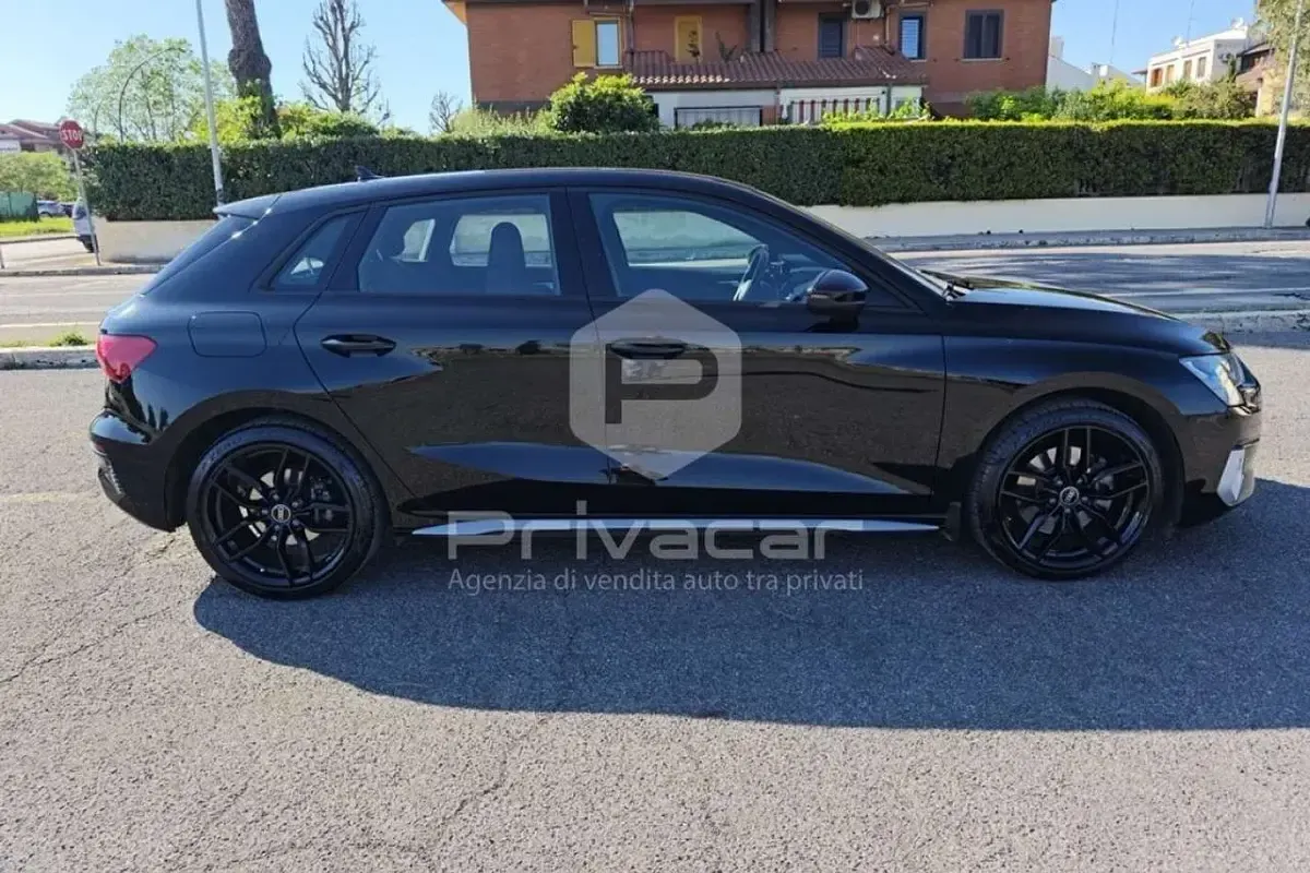Usata Audi A3 Advanced 150 CV (110 kW) 2021 Nero Berlina