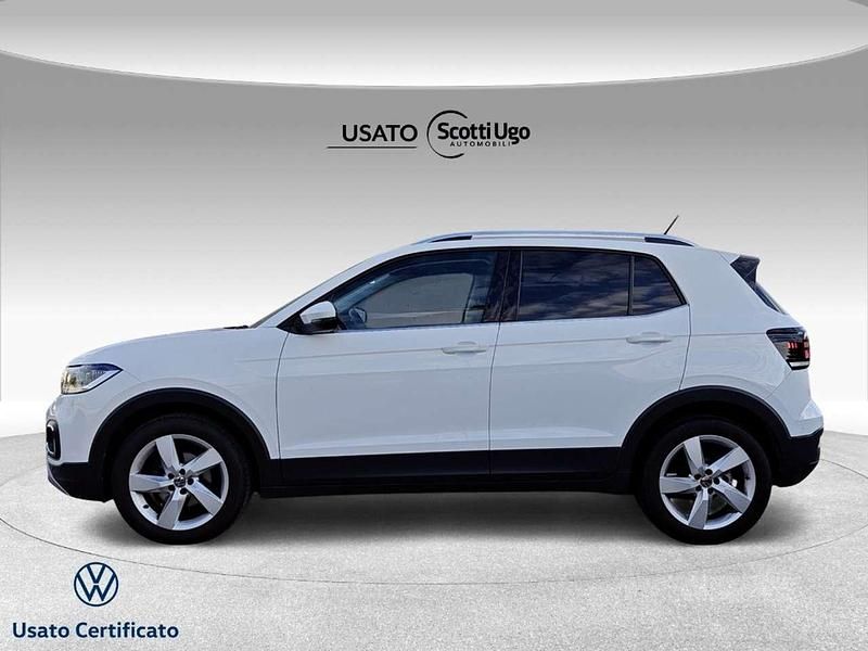 Usata VW T-Cross Advance 110 CV (80 kW) 2023 Bianco SUV